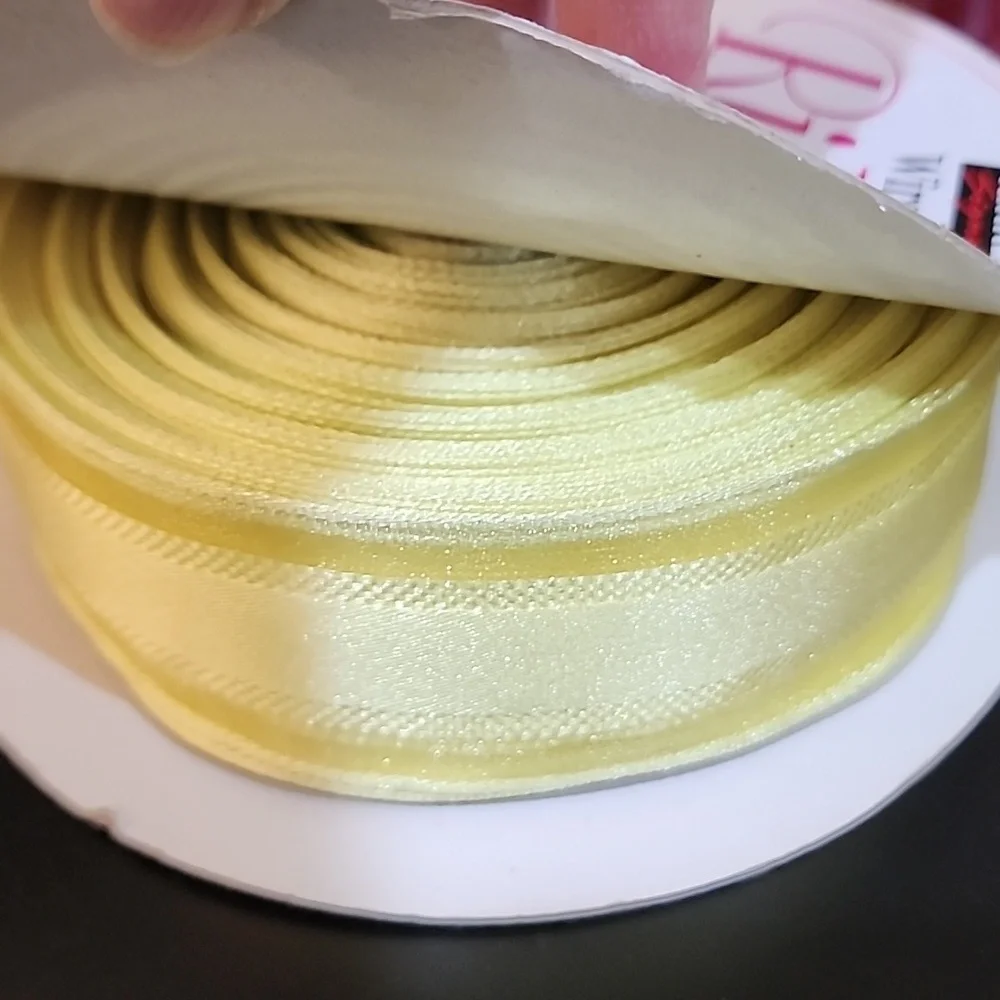 3 Rolls Kirkland Wire-edged Ribbon, 1-1/2